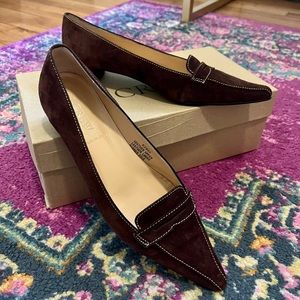 J.Crew Brown Suede Loafers